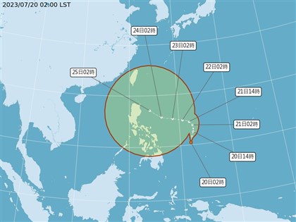 吳德榮：颱風杜蘇芮最快21日生成 部分模擬路徑通過台灣