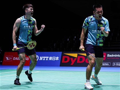 麟洋配重返幸運地登頂日本羽球公開賽 終結近2年冠軍荒[影]