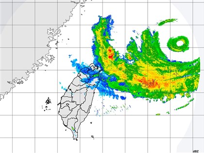 颱風卡努陸上警戒區新增台北市 苗栗以北防夜雨