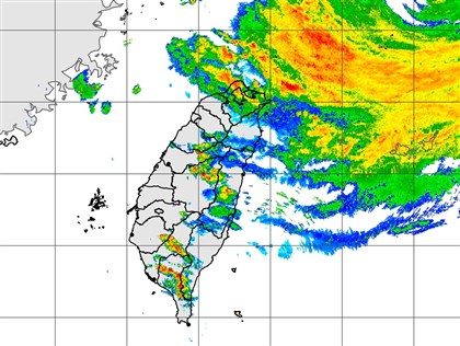 颱風卡努外圍環流影響  北北基等14縣市大雨特報