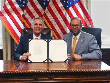 美台貿易倡議法案送白宮 麥卡錫:支持台灣第一步