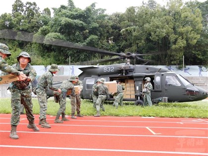 國軍：南投災情嚴重 第五作戰區524人次挺進搶救