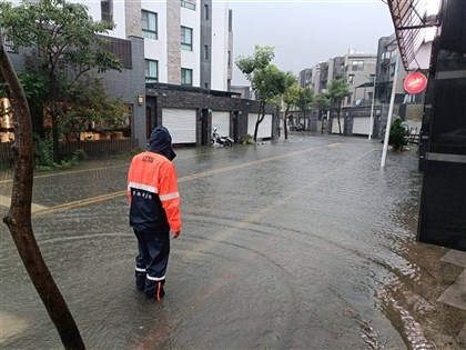 台南高雄防豪雨 台南安南累積雨量逾176毫米