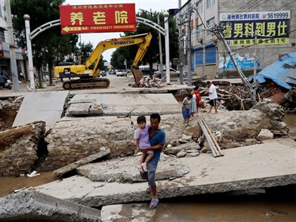 京津冀災民哭訴困難現在才開始 哀慟家破人亡[影]