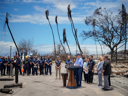 拜登赴毛伊島勘災 矢言協助重建尊重夏威夷傳統