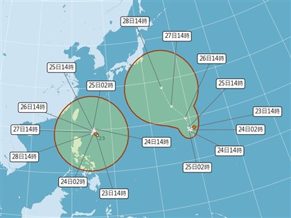 午後雷陣雨估入夜前減緩 2熱帶低壓對台暫無影響