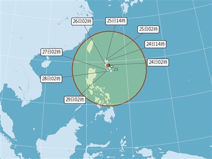 吳德榮：颱風蘇拉最快25日晨生成 估打轉5天後撲台