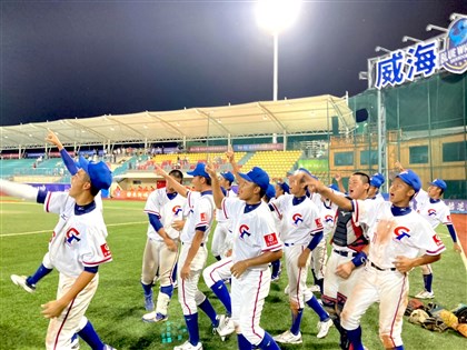 亞洲青少棒台灣擊敗中國將與日本爭冠 確定取得世界盃門票