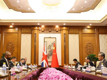 英外相：台海和平穩定對國際社會至關重要