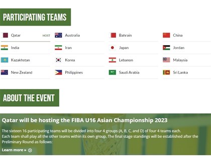 中國作梗 U16亞洲男籃賽台灣無法參賽