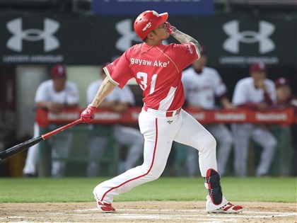 林智勝敲驚天滿貫砲助龍奪勝 生涯303轟出爐[影]