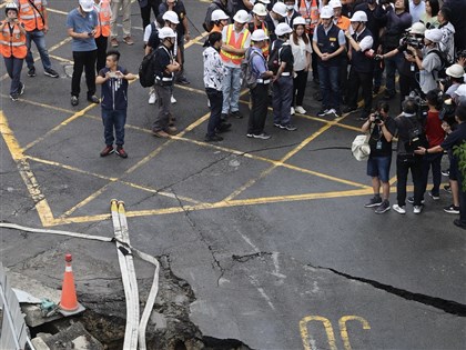 大直街94巷民宅傾斜下陷疏散安置369人 蔣萬安：不排除擴大撤離