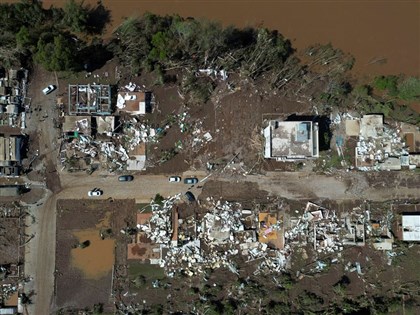 巴西南部溫帶氣旋釀洪災 至少40人喪生