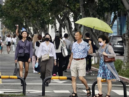 17日東部南部有雨 18日起天氣穩定各地高溫達33度