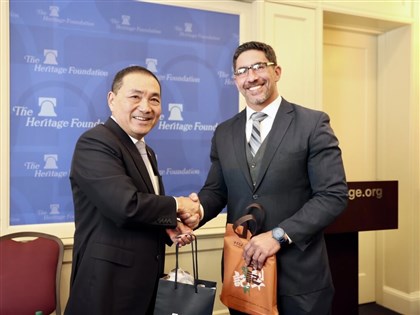 華府智庫座談 侯友宜：台灣願為印太和平負起責任