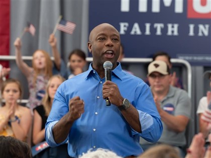 美總統參選人史考特喊保衛台灣 願提供拜登沒給的武器