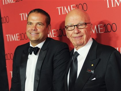 梅鐸卸任福斯和新聞集團董事長 媒體帝國換兒子拉克蘭掌舵