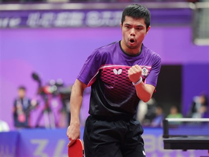 亞運桌球台灣男團2連勝晉級 黃義婷單人雙槳闖決賽