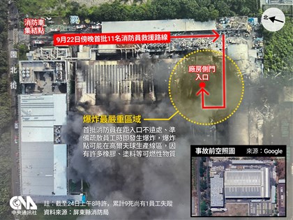 屏東明揚工廠爆炸尋獲男性遺體 累計8死仍有2失蹤