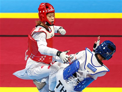 羅嘉翎林唯均雙雙擊敗對手 亞運跆拳道闖進金牌戰