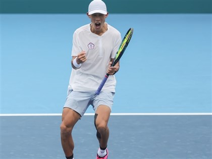 亞運台灣網球男雙闖決賽 莊吉生：相信媽媽化成蝴蝶看我比賽