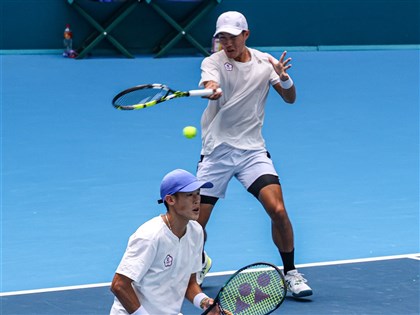 亞運網球莊吉生許育修首次搭檔就摘金 成功破發取得關鍵領先