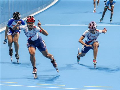 李孟竹挺過亞運延期煎熬 滑輪溜冰連2屆摘金