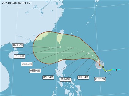 吳德榮：颱風小犬估3日增強 台灣各地4至6日留意較大雨勢