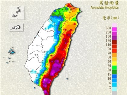 颱風小犬續西行屏花東仍防豪雨 台灣最快6日清晨脫離暴風圈