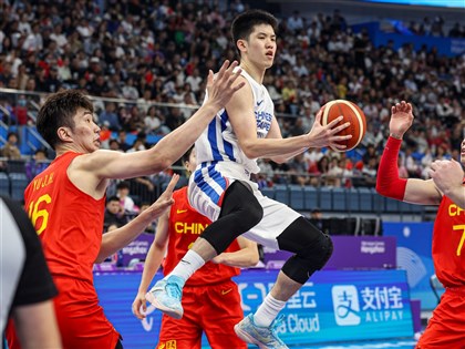 亞運男籃台灣遭中國逆轉 73比101落敗連兩屆第4