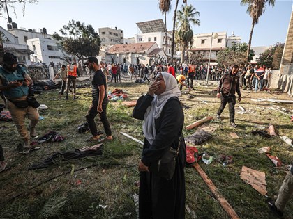 早安世界》加薩醫院遇襲數百死 以色列與伊斯蘭聖戰組織互控犯案