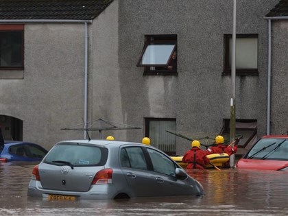 巴貝特風暴肆虐 北歐多地洪災停電、蘇格蘭2死
