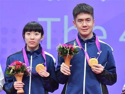 亞帕運台灣代表團獎牌榜排第13  桌球隊最風光