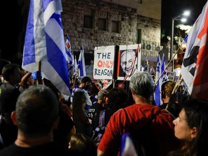 以色列各地爆示威 76%民眾希望總理尼坦雅胡下台