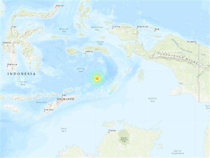 印尼班達海規模7.1地震 暫無傷亡通報