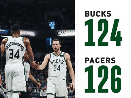 NBA安特托昆博轟本季新高54分 公鹿仍不敵溜馬[影]