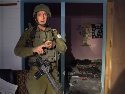 以色列公布影像 控哈瑪斯在醫院藏匿武器地道