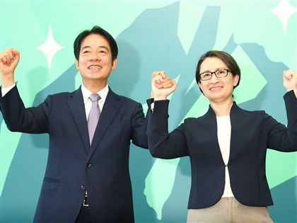 賴蕭配亮相 蕭美琴：為了國家我會蹽落去