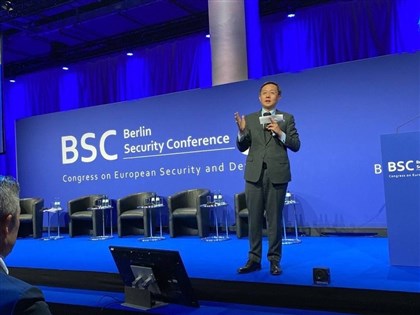 台灣第一人 李淳受邀柏林安全會議發表專題演說