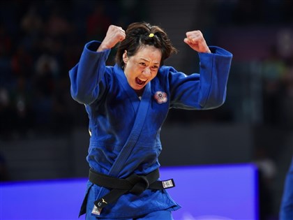 連珍羚擊敗喬治亞選手復仇成功 柔道東京大滿貫賽奪銅