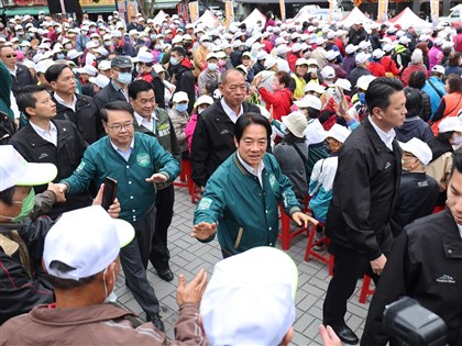 賴清德：台灣已經脫胎換骨 絕不能走回依賴中國老路