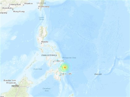 菲律賓南部7.6強震後餘震不斷 今晨地震規模6.9