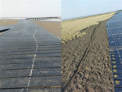 2男騎機車進高美濕地破壞保育區 台中市府各罰25萬