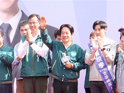 助選康世明、曾玟學 賴清德：苗栗是關鍵選區