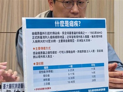 瘧疾死亡18年首例 台商奈及利亞染疫、返台8天病亡