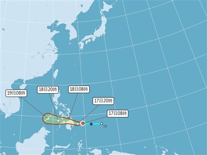 颱風鯉魚生成 朝菲律賓移動對台無直接影響