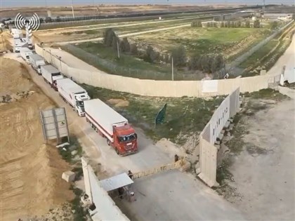 以哈戰爭後首見 以色列加薩邊境關卡准物資通行