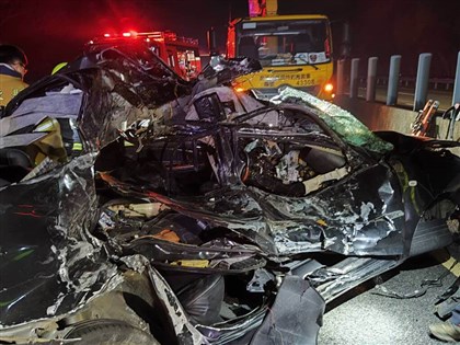 國道3號南投竹山路段重大車禍 釀3死1重傷