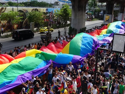 泰國內閣通過同婚修正草案 21日送交國會審議