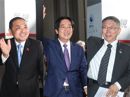 早安世界》政見會賴拋老家公益信託 侯提選擇和平、柯聚焦財政紀律